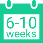 calendar icon 6-10 weeks